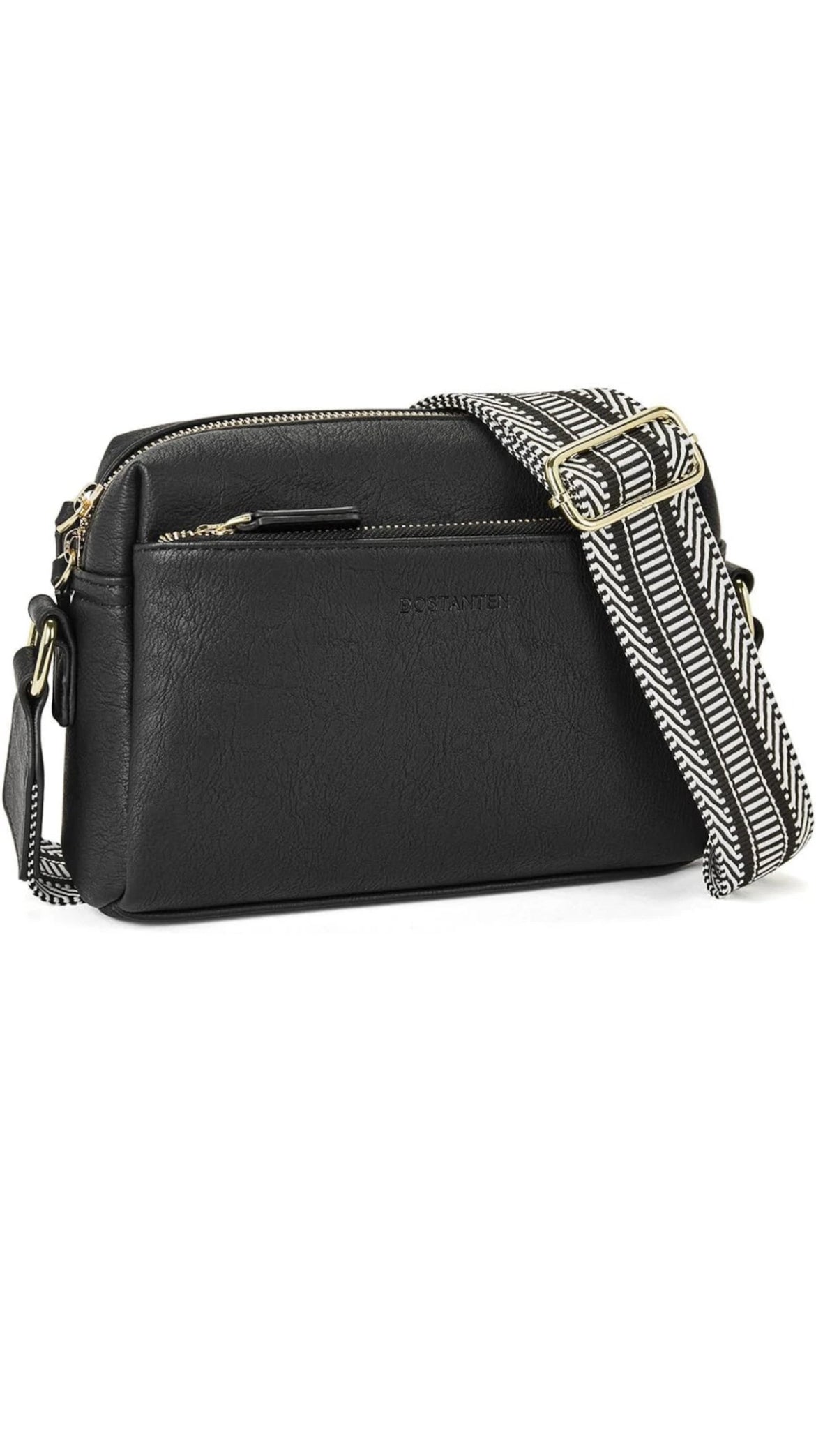 Moderne Damen Kleine Umhängetasche Crossbody Tasche Schultertasche aus PU-Leder Braun