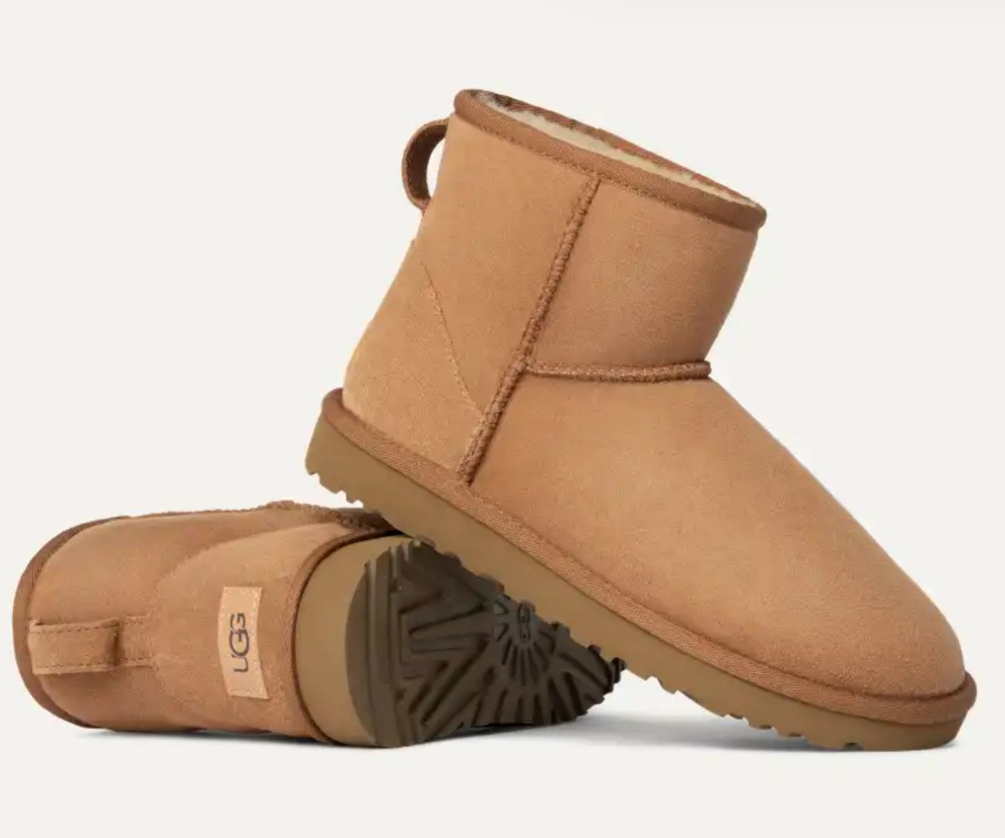 UGG Damen Classic Mini II Boot Chesnut